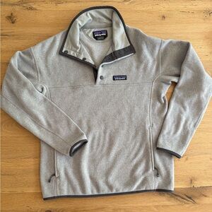 Patagonia Women's Better Sweater® 1/4-Zip Fleece in grey